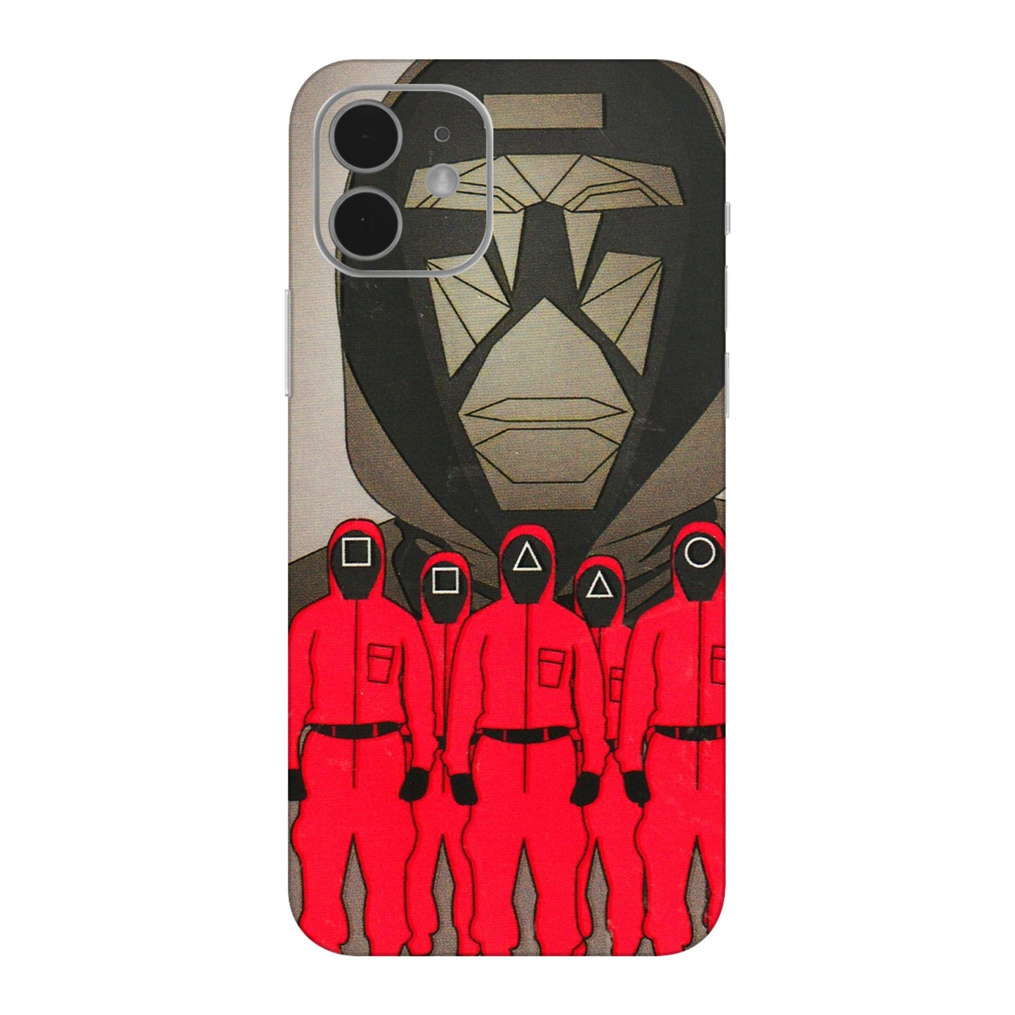 Apple iPhone Skins (All Models) - Squid Game Hero - 3D Embossed Finish (L-245) iPhone 12 Mini