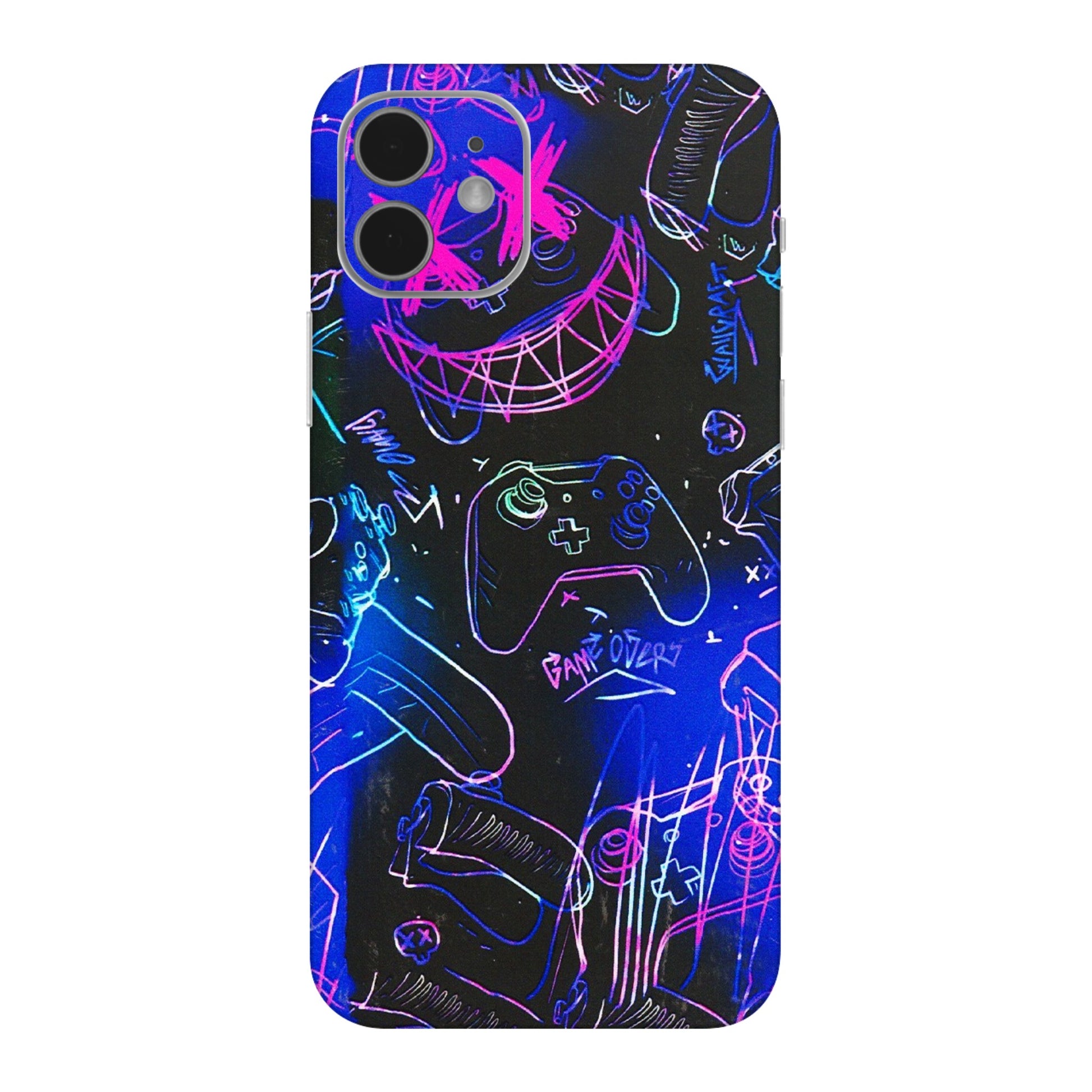 Apple iPhone Skins (All Models) - Gamers Paradise - 3D Embossed Finish (L-258) iPhone 12 Mini