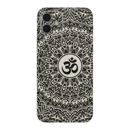Apple iPhone Skins (All Models) - Aum Elegant Mandala - 3D Embossed Finish (L-62) iPhone 12 Mini