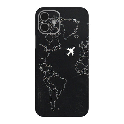 Apple iPhone Skins (All Models) - Never Ending Travel - 3D Embossed Finish (L-79) iPhone 12 Mini