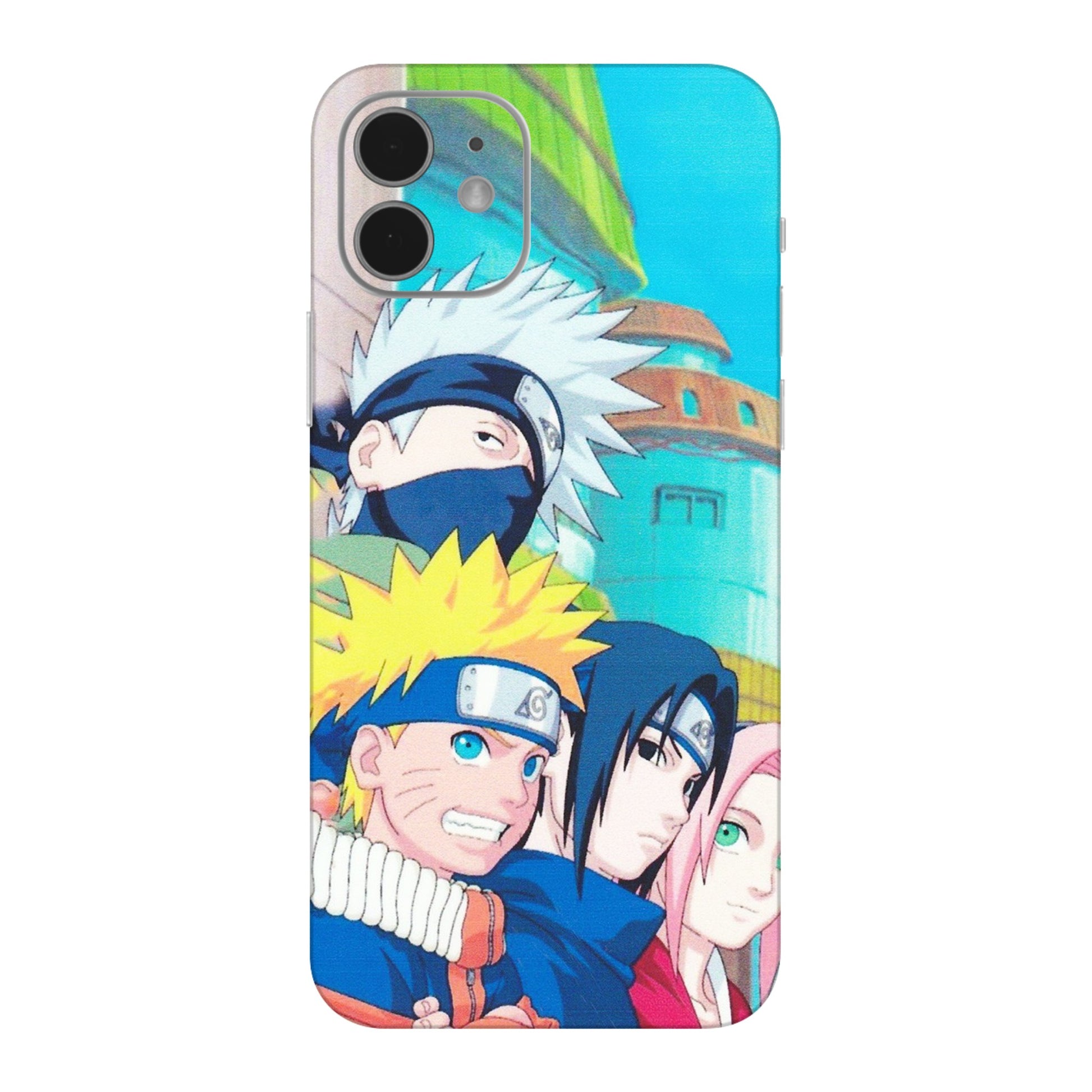 Apple iPhone Skins (All Models) - Team Minato And Kakashi - Matte Finish (M-101) iPhone 12 Mini