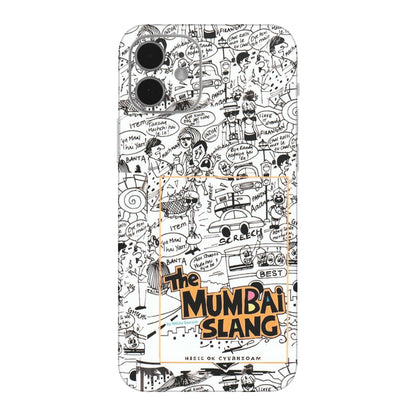 Apple iPhone Skins (All Models) - The Mumbai Slang - Matte Finish (M-142) iPhone 12 Mini