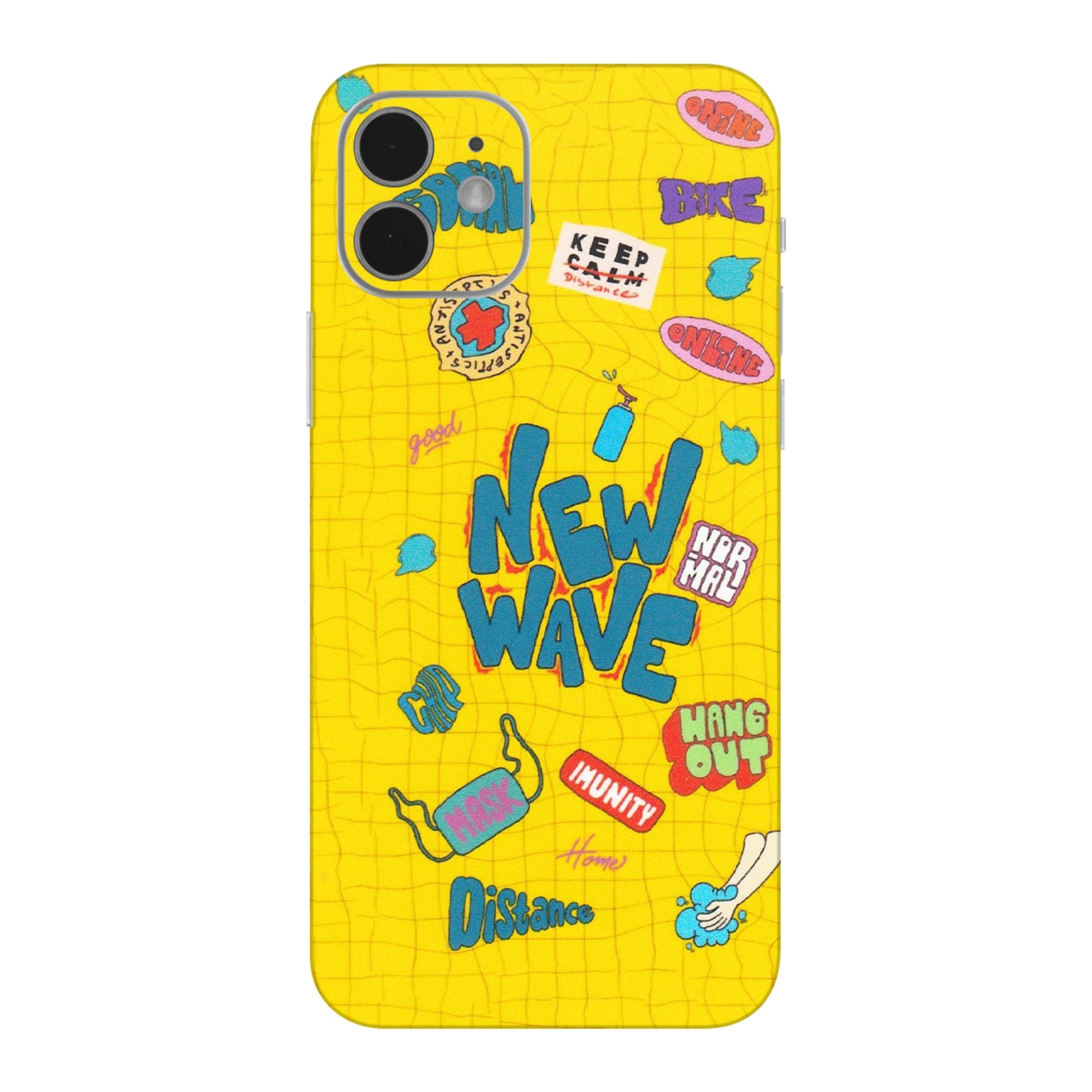 Apple iPhone Skins (All Models) - New Wave Life - Matte Finish (M-17) iPhone 12 Mini