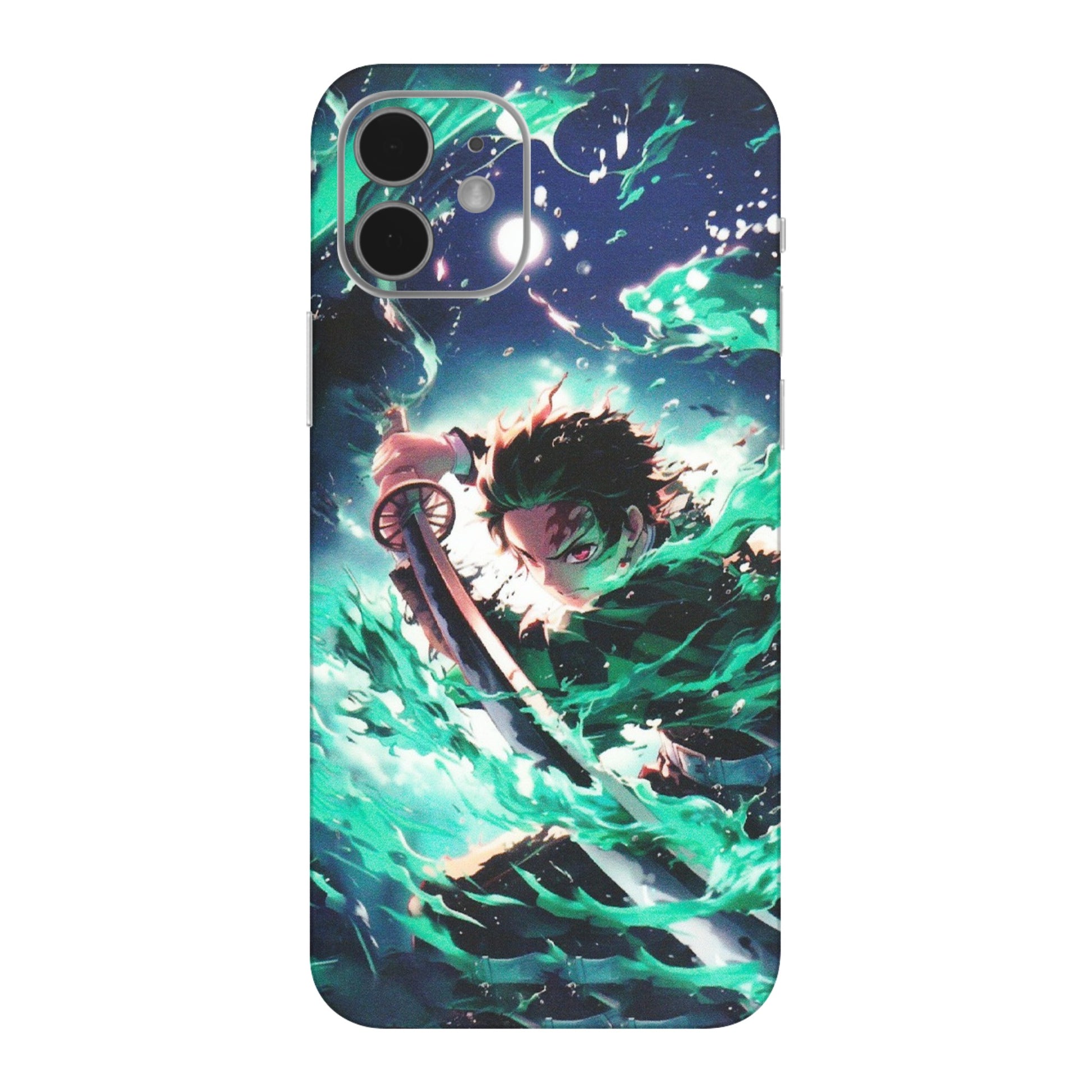 Apple iPhone Skins (All Models) - Sword Fighter Anime - Matte Finish (M-29) iPhone 12 Mini