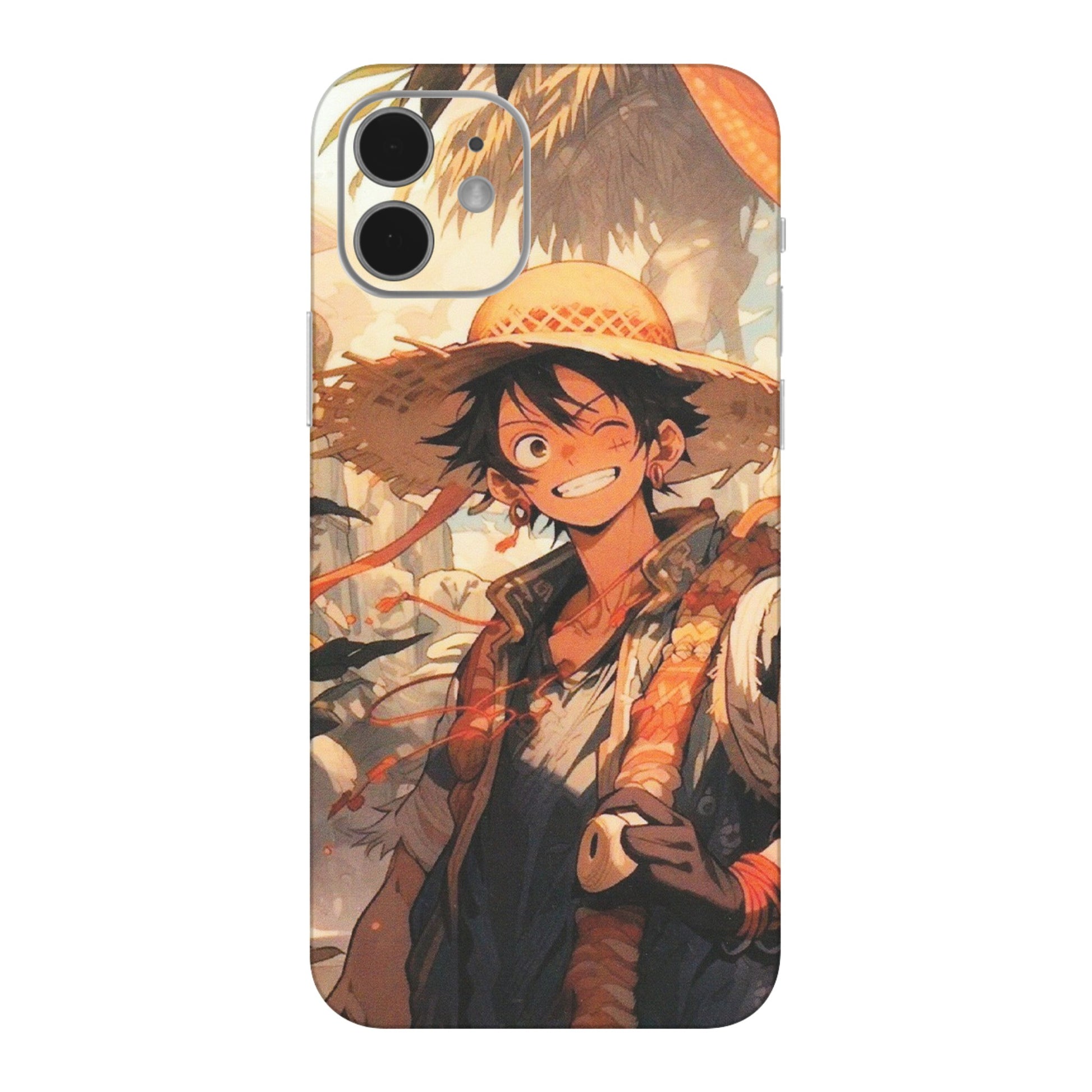 Apple iPhone Skins (All Models) - Anime Character Smile - Matte Finish (M-33) iPhone 12 Mini