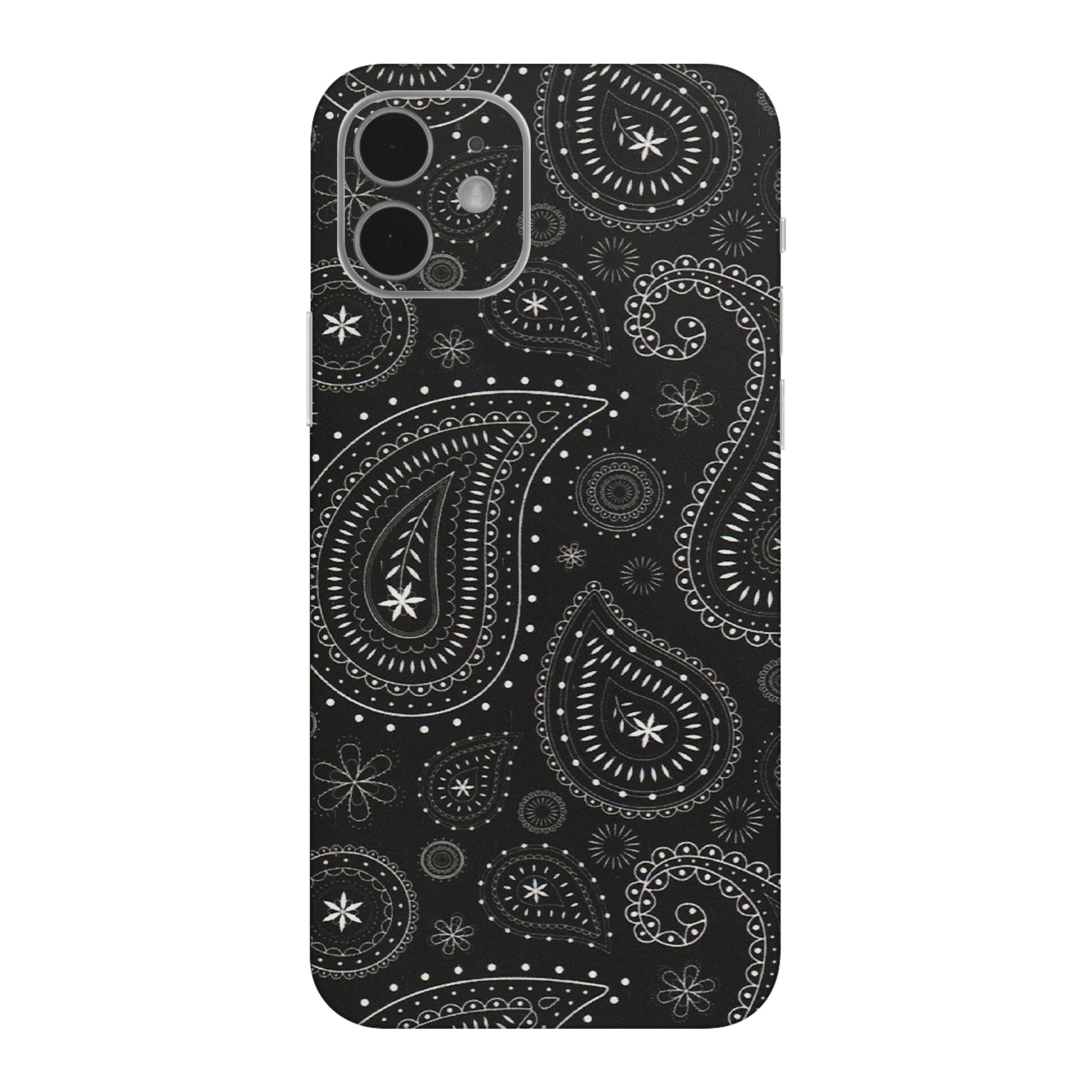 Apple iPhone Skins (All Models) - Black Sober Kerry - Matte Finish (M-37) iPhone 12 Mini