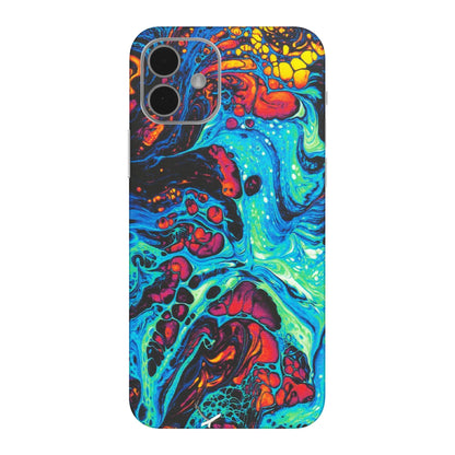 Apple iPhone Skins (All Models) - Majestic Galactic Marbel - Matte Finish (M-85) iPhone 12 Mini