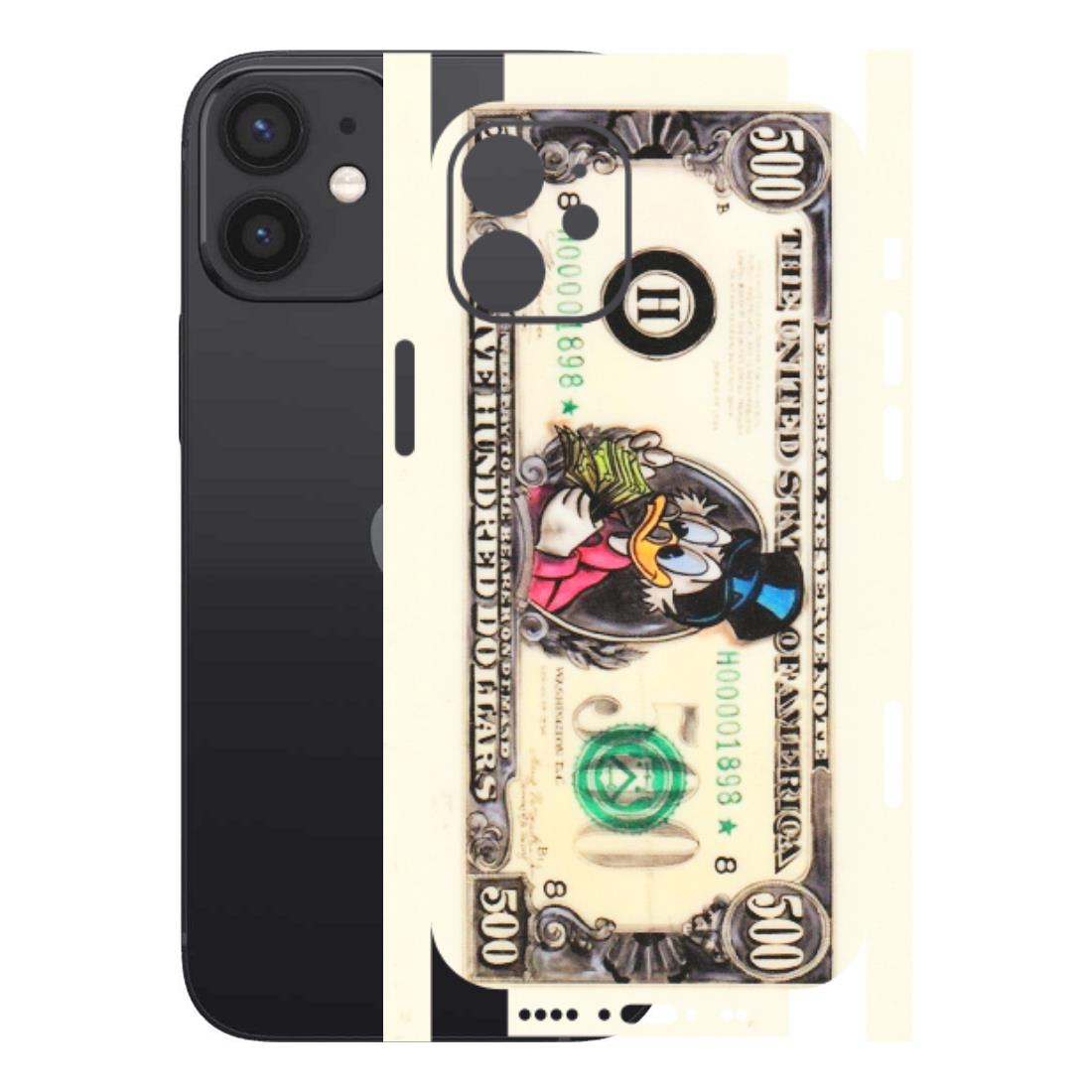 Apple iPhone Skins (All Models) - Five Hundred Dollar Duck - Transparent Finish (T-15) iPhone 12 Mini