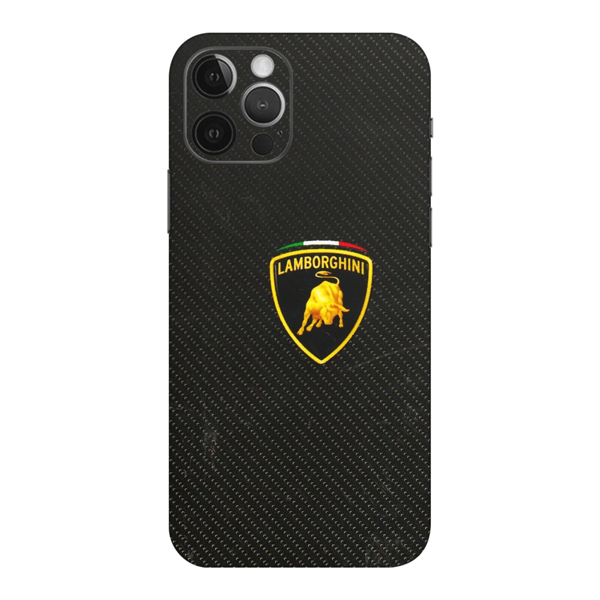 Apple iPhone Skins (All Models) - Dotted Lambo - 3D Embossed Finish (L-105) iPhone 12 Pro