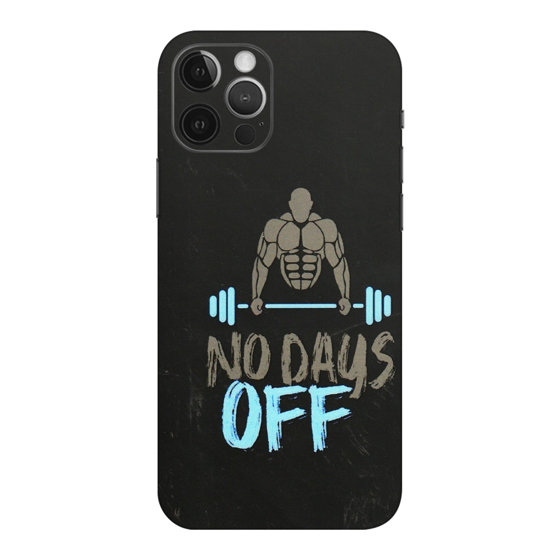 Apple iPhone Skins (All Models) - Gym Lover - 3D Embossed Finish (L-127) iPhone 12 Pro