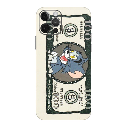 Apple iPhone Skins (All Models) - Tom Hundred Dollar - 3D Embossed Finish (L-324) iPhone 12 Pro