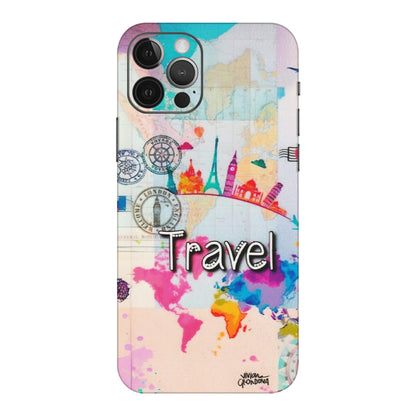 Apple iPhone Skins (All Models) - Travel The Wonders - Matte Finish (M-108) iPhone 12 Pro