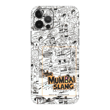 Apple iPhone Skins (All Models) - The Mumbai Slang - Matte Finish (M-142) iPhone 12 Pro