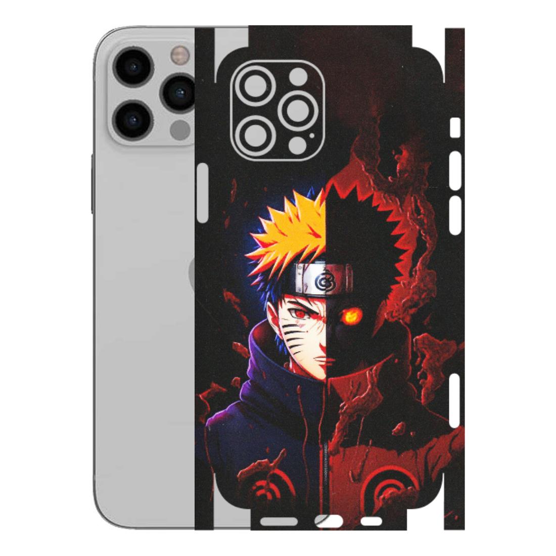 Apple iPhone Skins (All Models) - Naruto X Evil - Matte Finish (M-70) iPhone 12 Pro