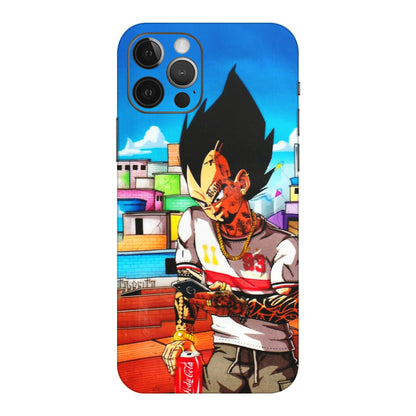 Apple iPhone Skins (All Models) - Vegeta - 3D Embossed Finish (L-136) iPhone 12 Pro Max