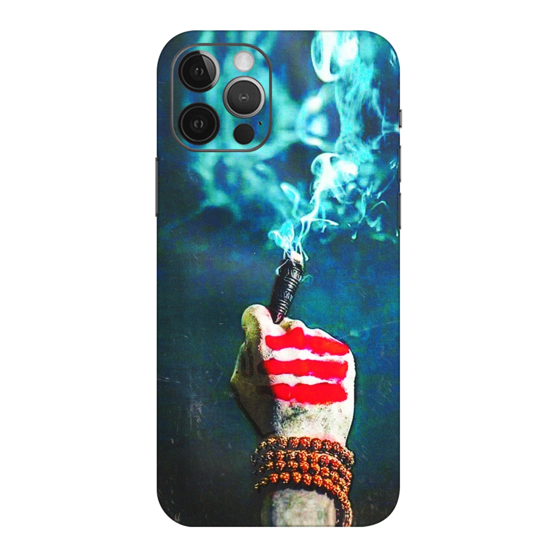 Apple iPhone Skins (All Models) - Mahadev Bhakt - 3D Embossed Finish (L-146) iPhone 12 Pro Max