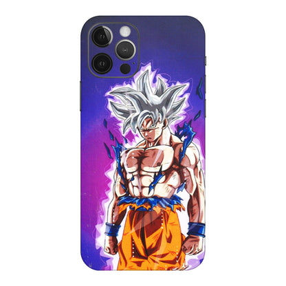 Apple iPhone Skins (All Models) - Goku Purple Anime - 3D Embossed Finish (L-147) iPhone 12 Pro Max