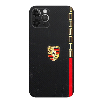 Apple iPhone Skins (All Models) - Premium Porsche - 3D Embossed Finish (L-225) iPhone 12 Pro Max