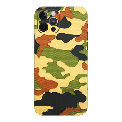 Apple iPhone Skins (All Models) - Indian Military - 3D Embossed Finish (L-234) iPhone 12 Pro Max