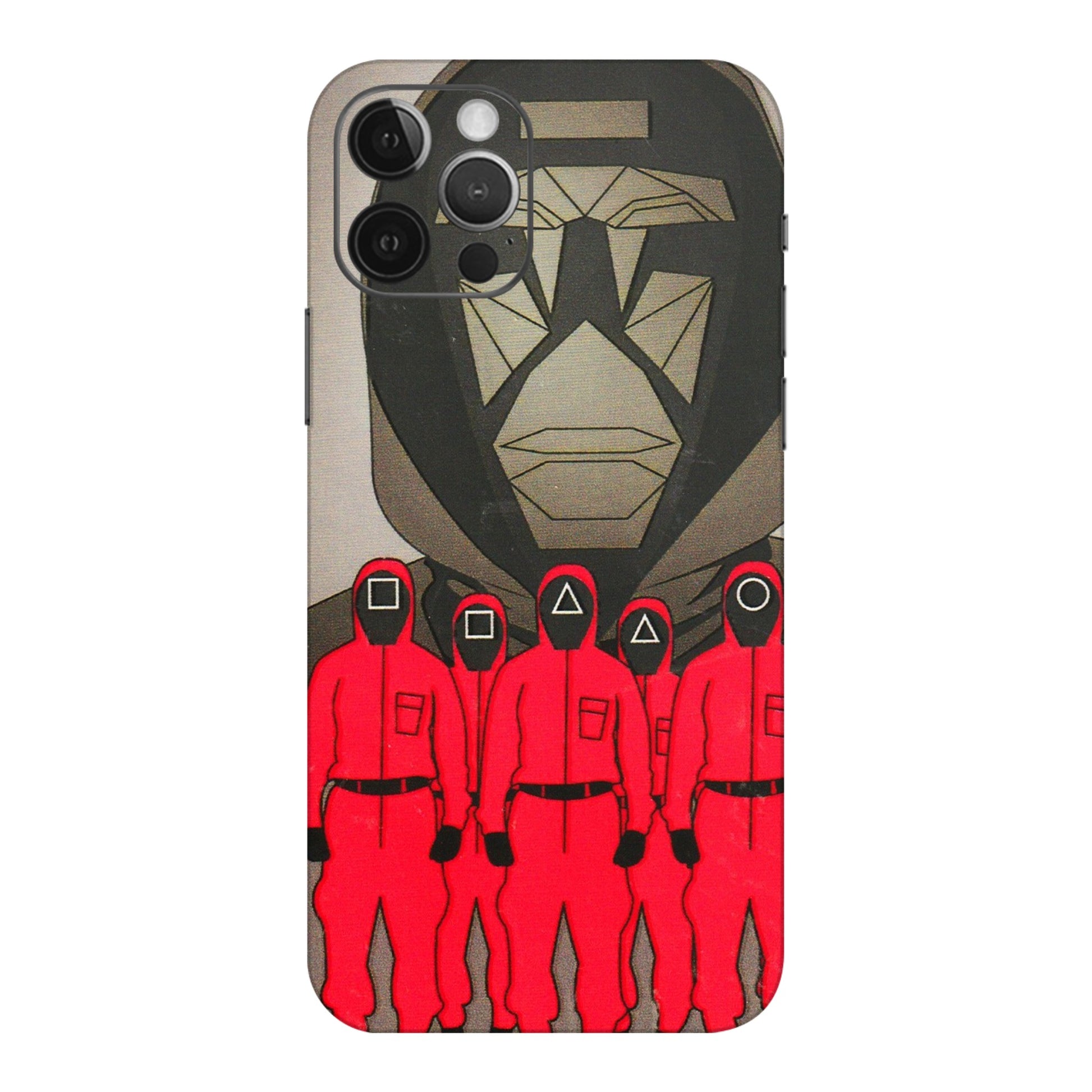 Apple iPhone Skins (All Models) - Squid Game Hero - 3D Embossed Finish (L-245) iPhone 12 Pro Max