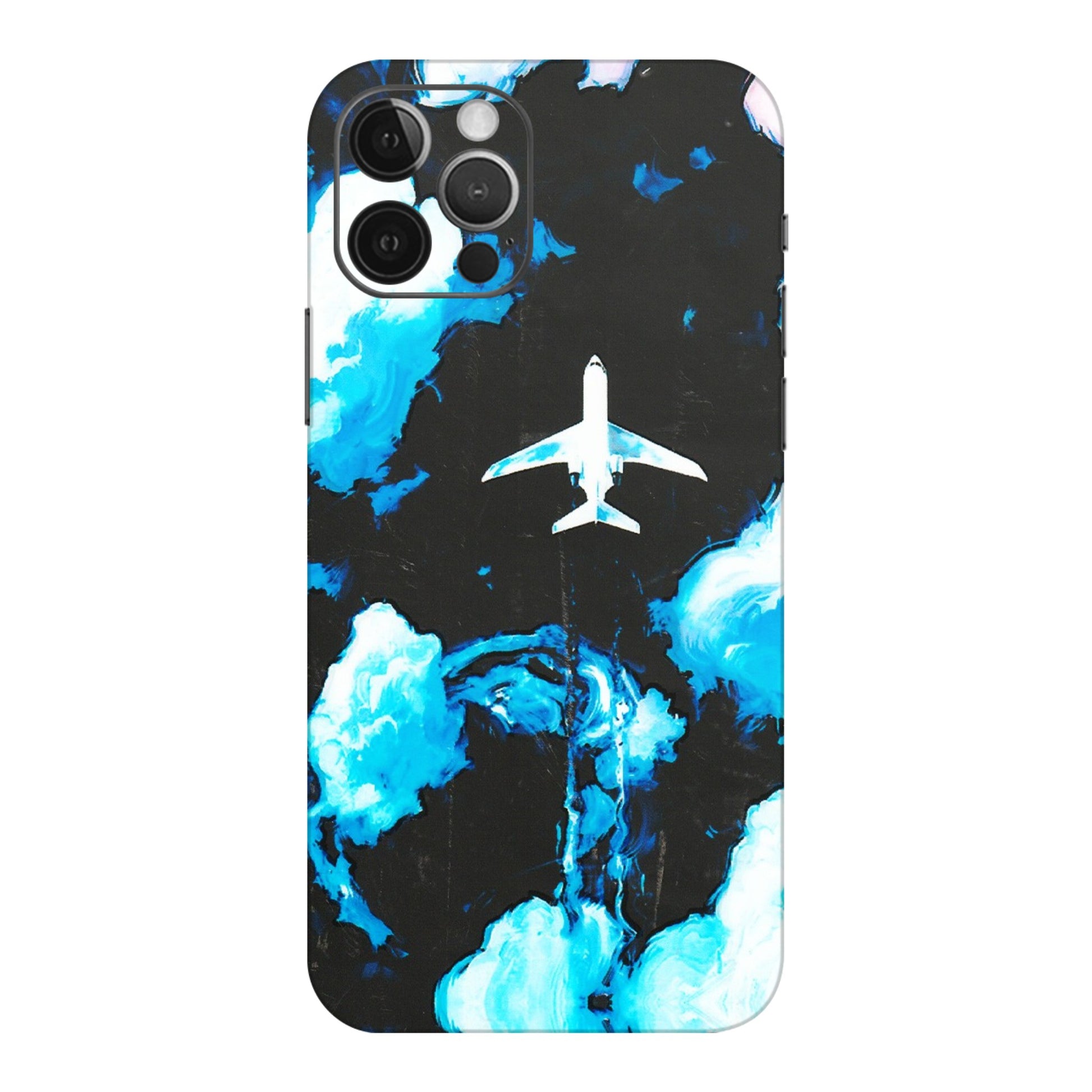 Apple iPhone Skins (All Models) - Travel In Airline - 3D Embossed Finish (L-264) iPhone 12 Pro Max