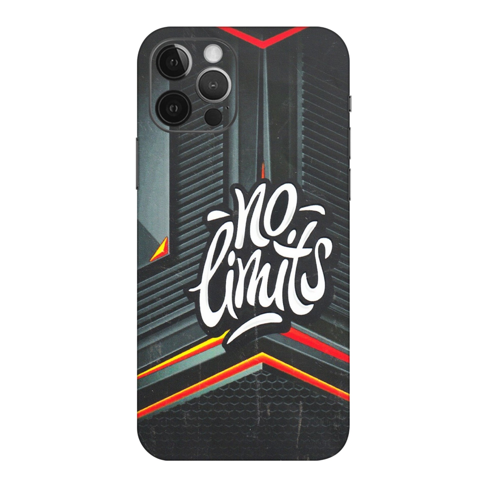 Apple iPhone Skins (All Models) - No Limits - 3D Embossed Finish (L-286) iPhone 12 Pro Max