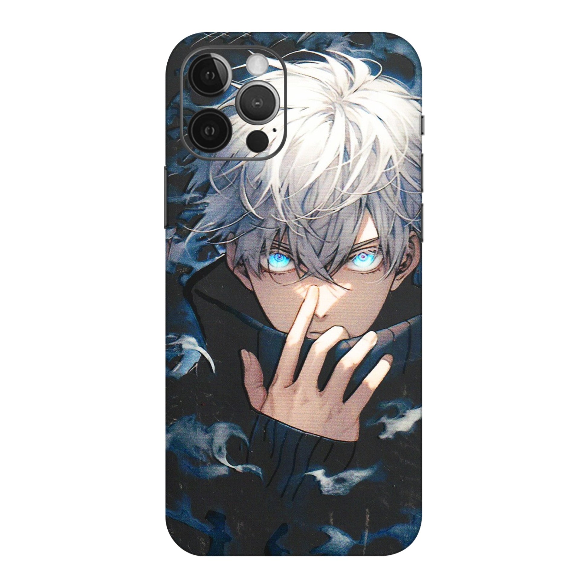 Apple iPhone Skins (All Models) - New Jujutsu Kaisen Anime - 3D Embossed Finish (L-313) iPhone 12 Pro Max