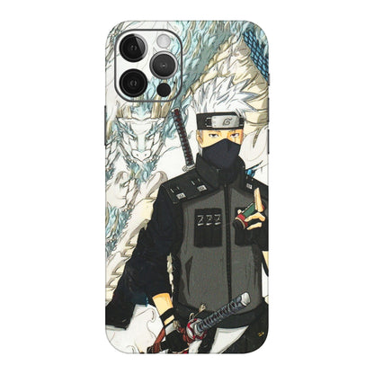 Apple iPhone Skins (All Models) - Kakashi Hatake Naruto Anime - 3D Embossed Finish (L-46) iPhone 12 Pro Max