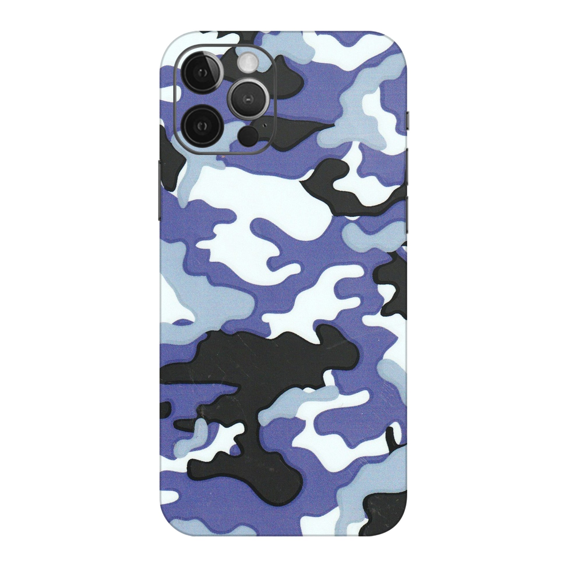 Apple iPhone Skins (All Models) - Powerfull Military Camoflauge - 3D Embossed Finish (L-49) iPhone 12 Pro Max