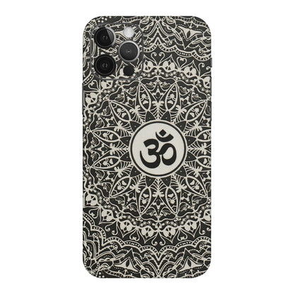 Apple iPhone Skins (All Models) - Aum Elegant Mandala - 3D Embossed Finish (L-62) iPhone 12 Pro Max