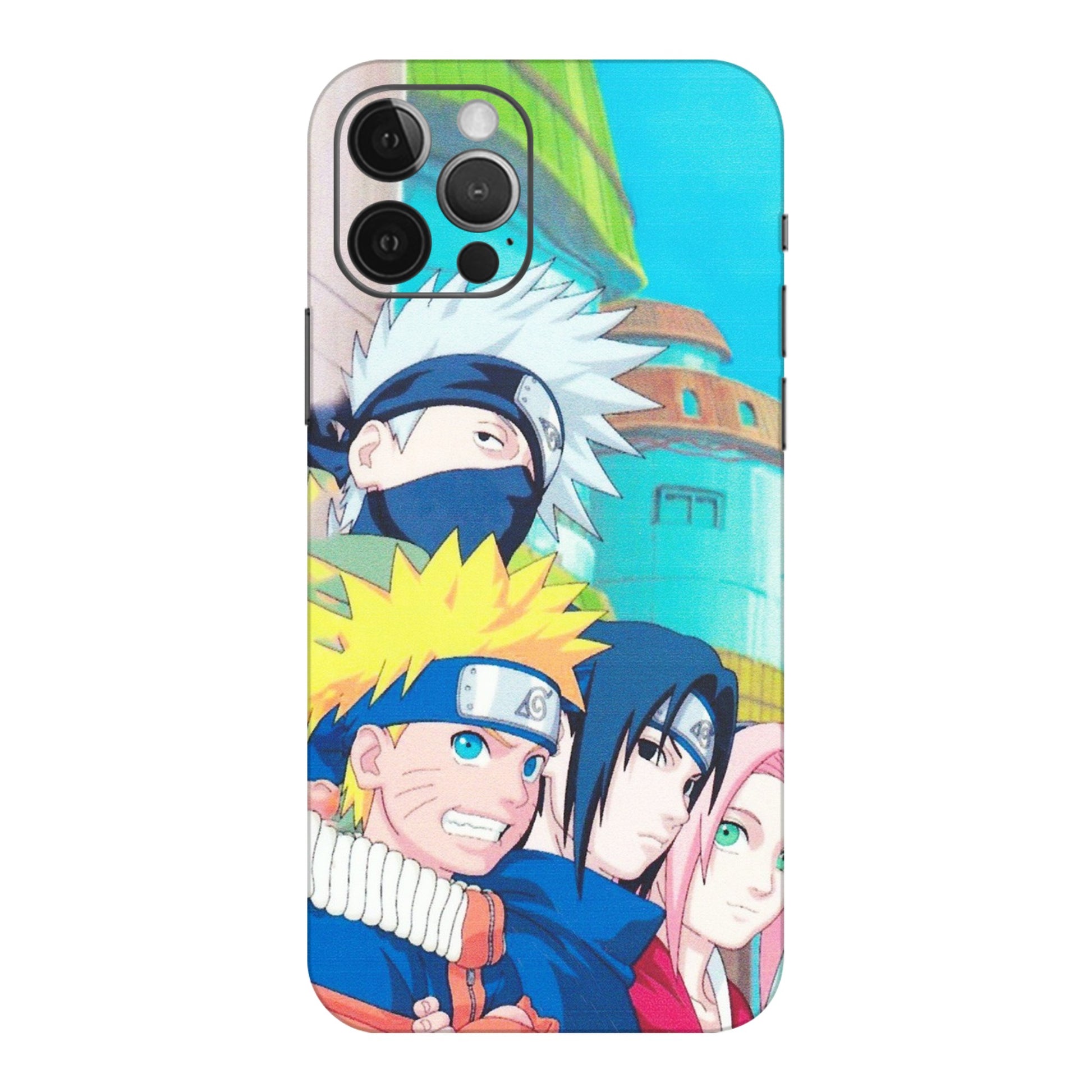 Apple iPhone Skins (All Models) - Team Minato And Kakashi - Matte Finish (M-101) iPhone 12 Pro Max