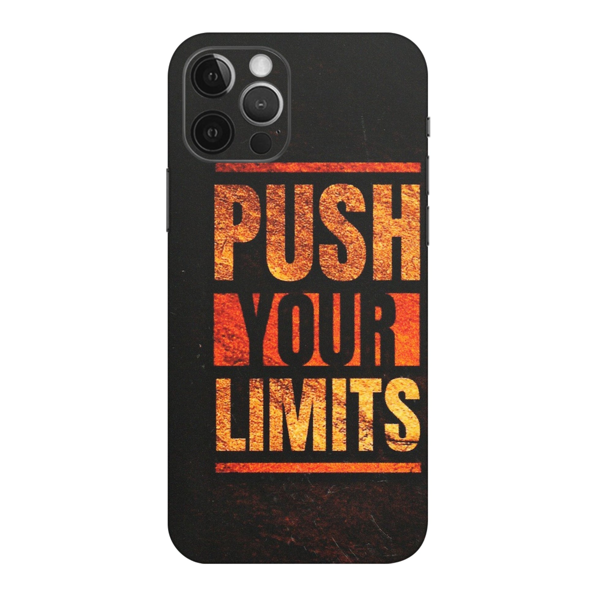 Apple iPhone Skins (All Models) - Push Your Limits - Matte Finish (M-118) iPhone 12 Pro Max