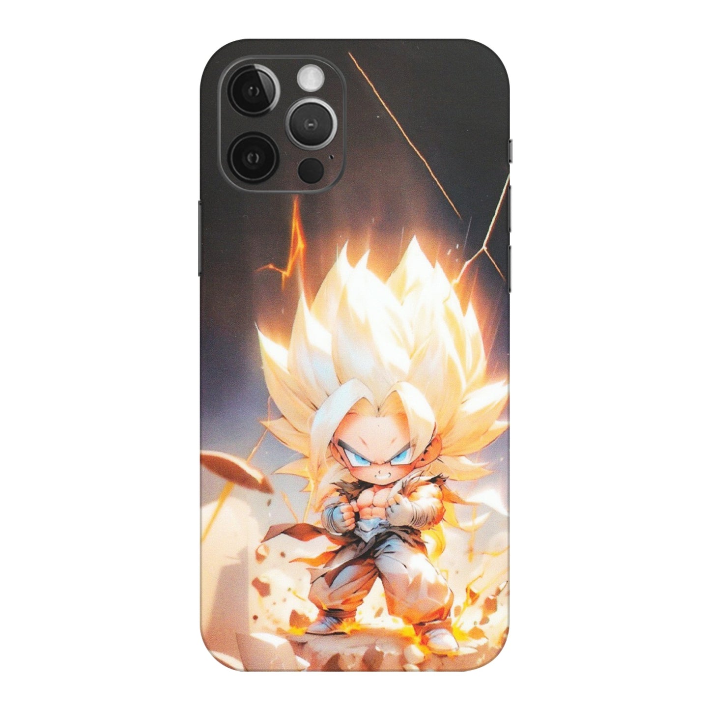 Apple iPhone Skins (All Models) - Goku Dragon Cute Anime - Matte Finish (M-131) iPhone 12 Pro Max