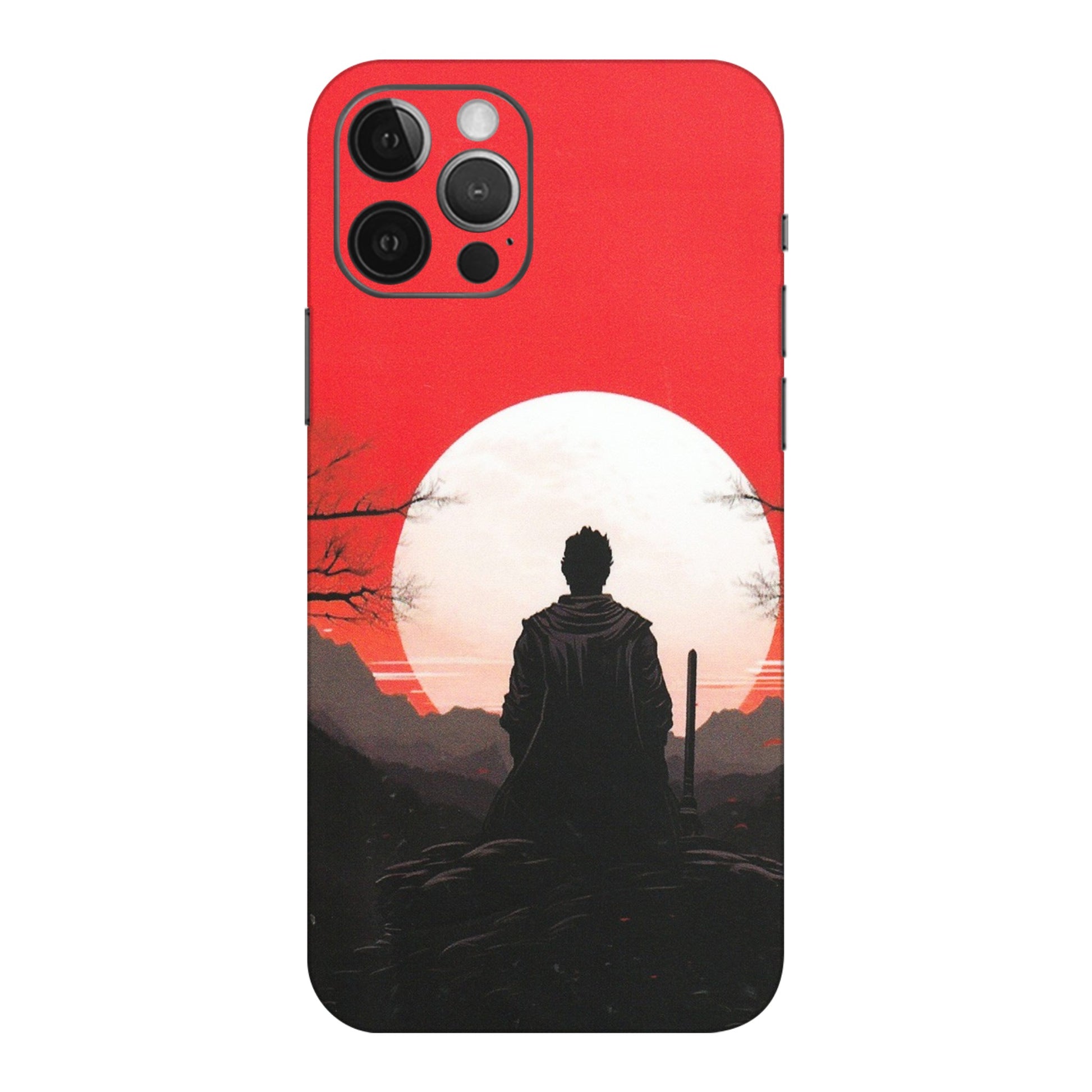 Apple iPhone Skins (All Models) - Samurai Anime - Matte Finish (M-141) iPhone 12 Pro Max