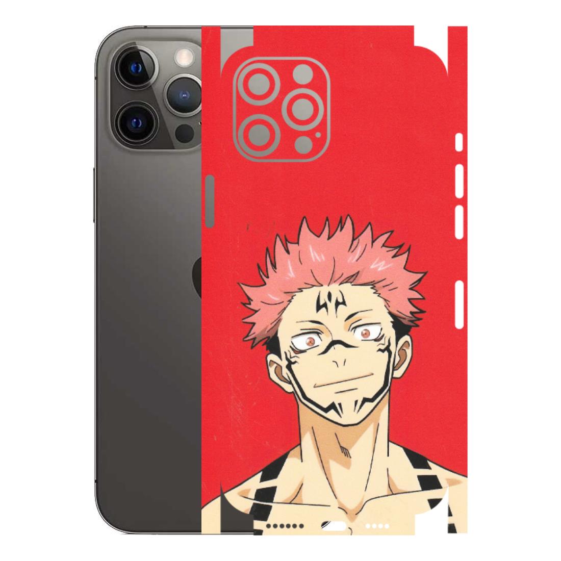 Apple iPhone Skins (All Models) - Ryomen Sukuna Fun Anime - Matte Finish (M-153) iPhone 12 Pro Max