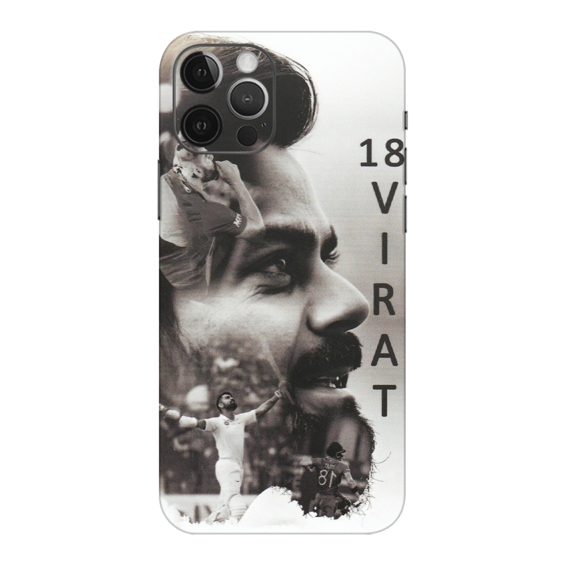 Apple iPhone Skins (All Models) - Virat Kohli Cricketer - Matte Finish (M-163) iPhone 12 Pro Max