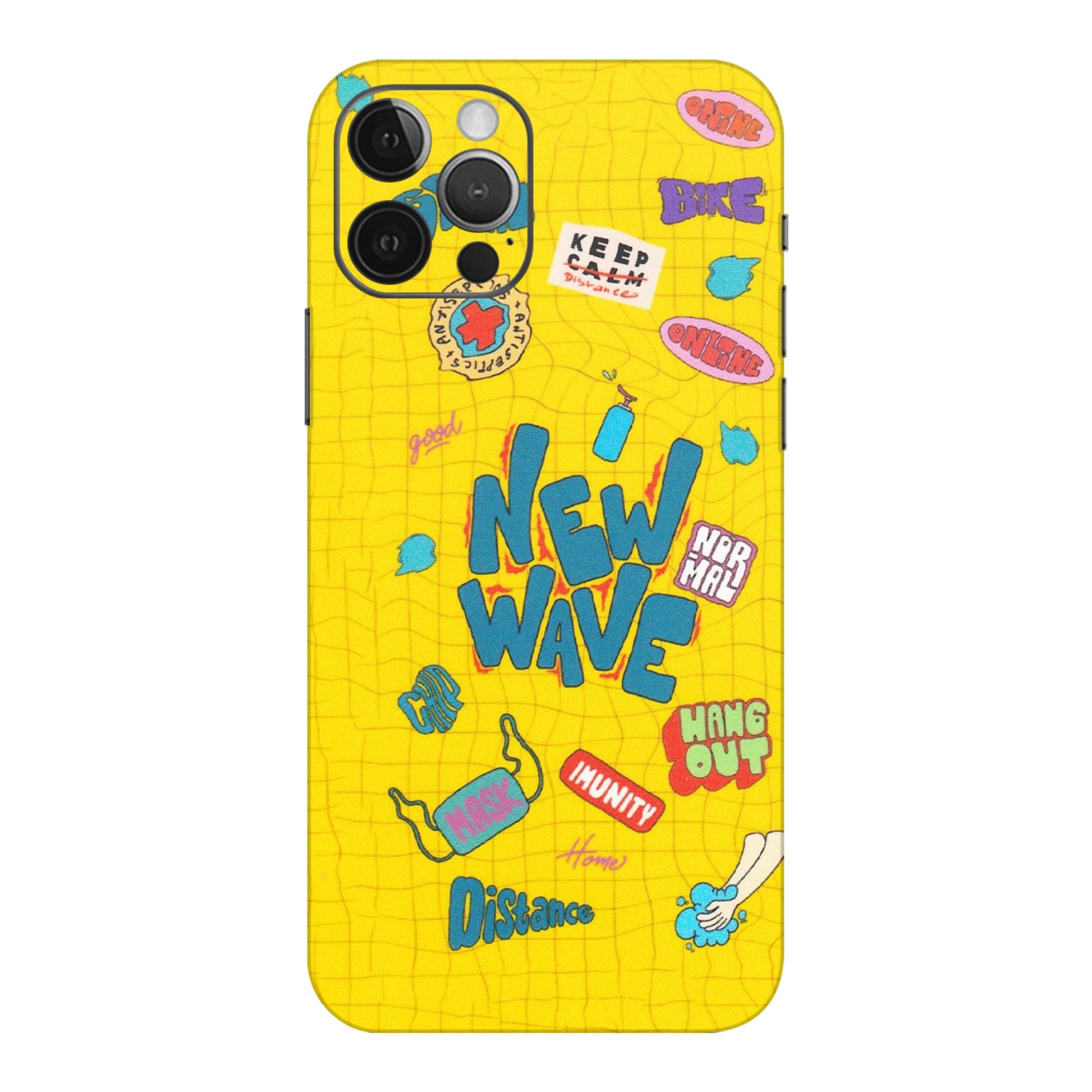 Apple iPhone Skins (All Models) - New Wave Life - Matte Finish (M-17) iPhone 12 Pro Max