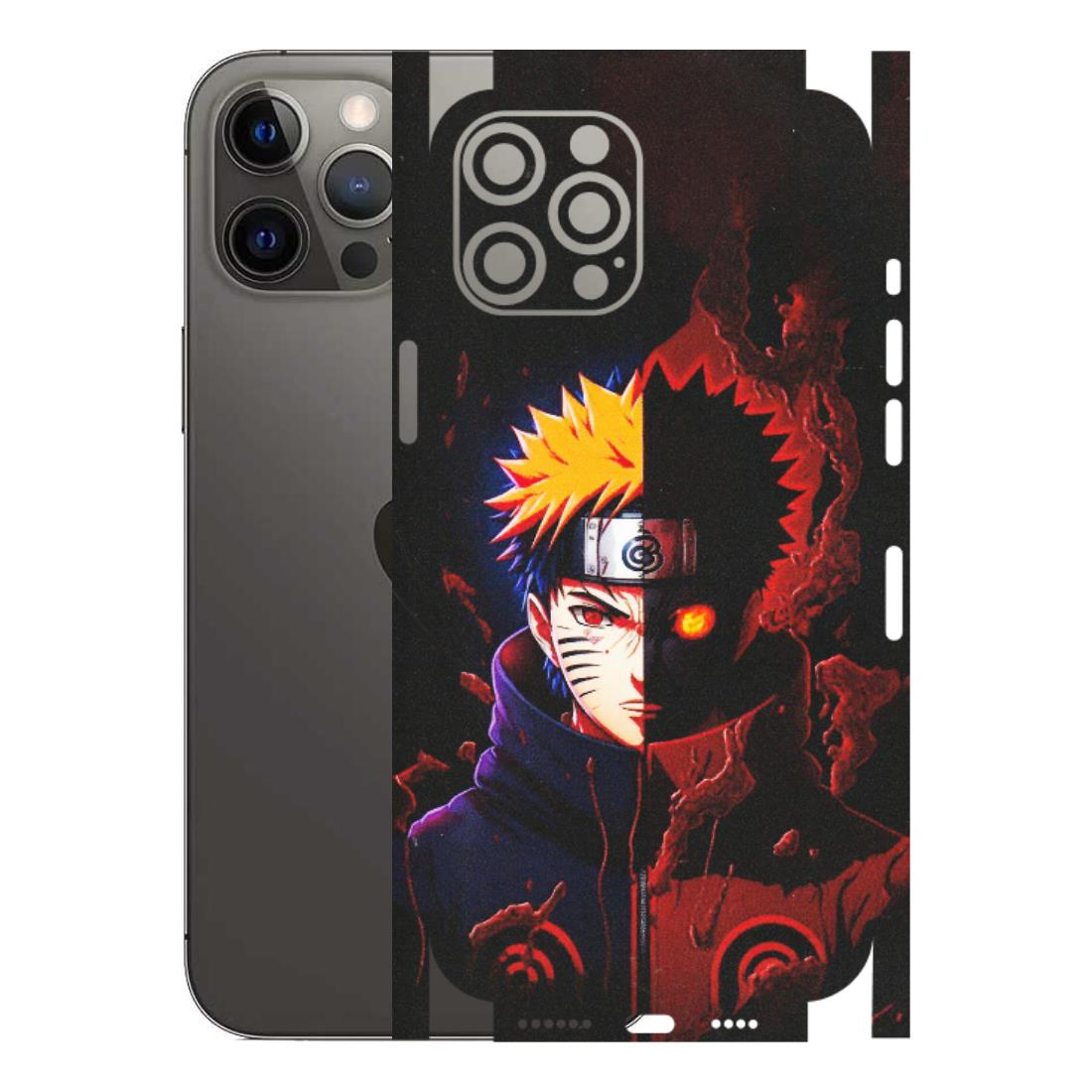 Apple iPhone Skins (All Models) - Naruto X Evil - Matte Finish (M-70) iPhone 12 Pro Max