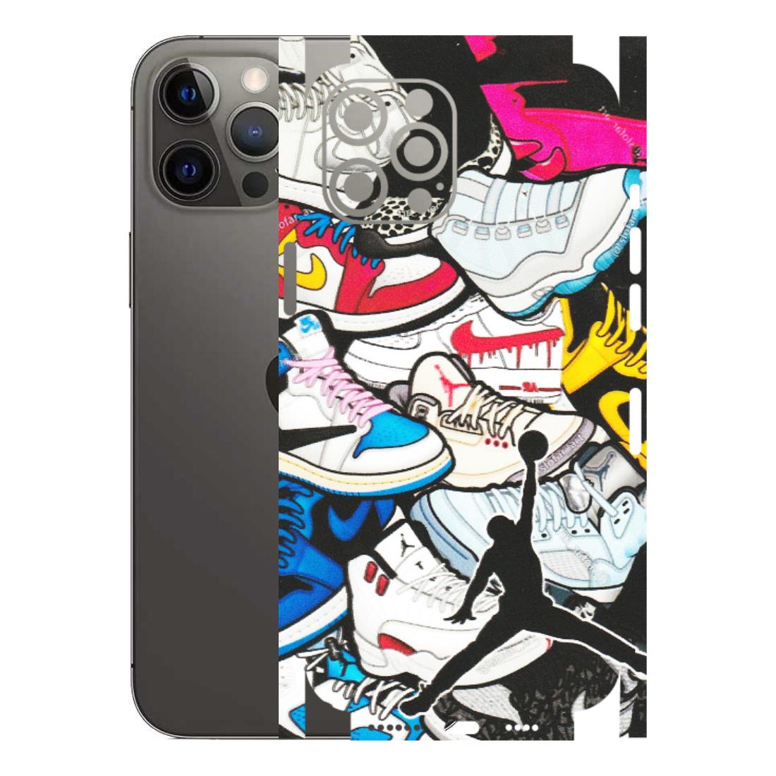 Apple iPhone Skins (All Models) - Jordan Sneakers Fan - Matte Finish (M-80) iPhone 12 Pro Max