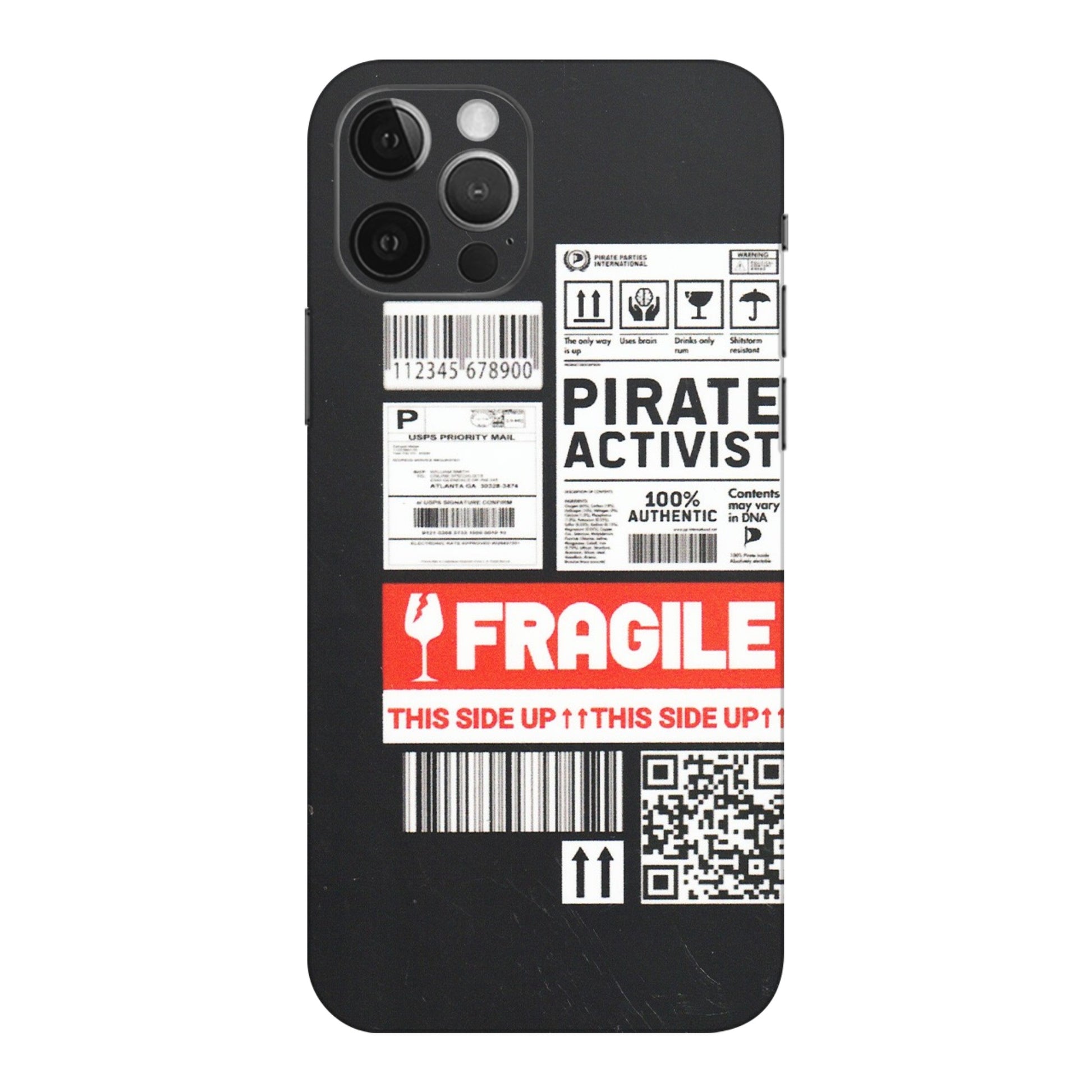 Apple iPhone Skins (All Models) - Handle With Care - Matte Finish (M-99) iPhone 12 Pro Max