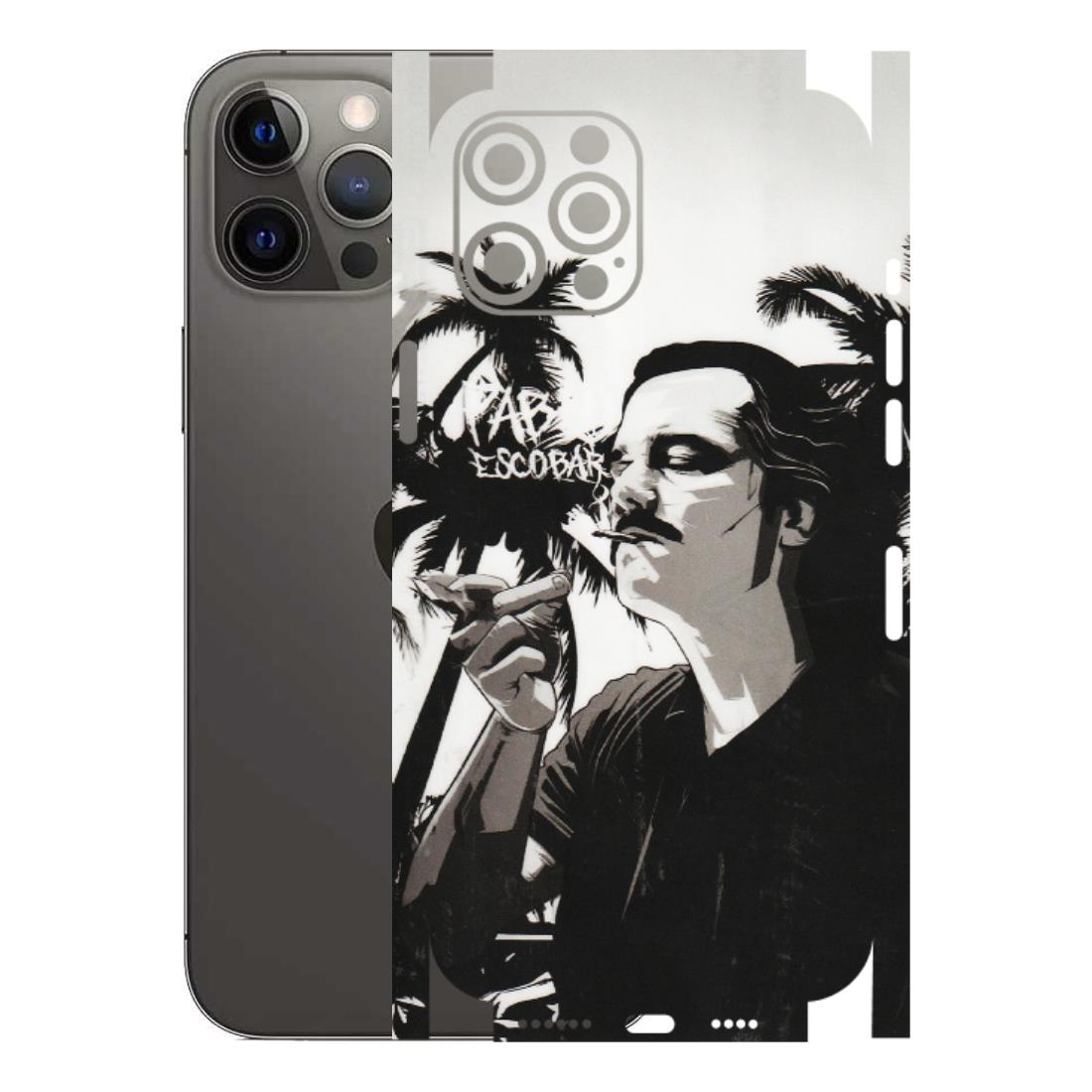 Apple iPhone Skins (All Models) - Pab Escobar - Transparent Finish (T-05) iPhone 12 Pro Max