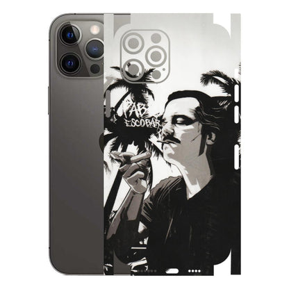 Apple iPhone Skins (All Models) - Pab Escobar - Transparent Finish (T-05) iPhone 12 Pro Max