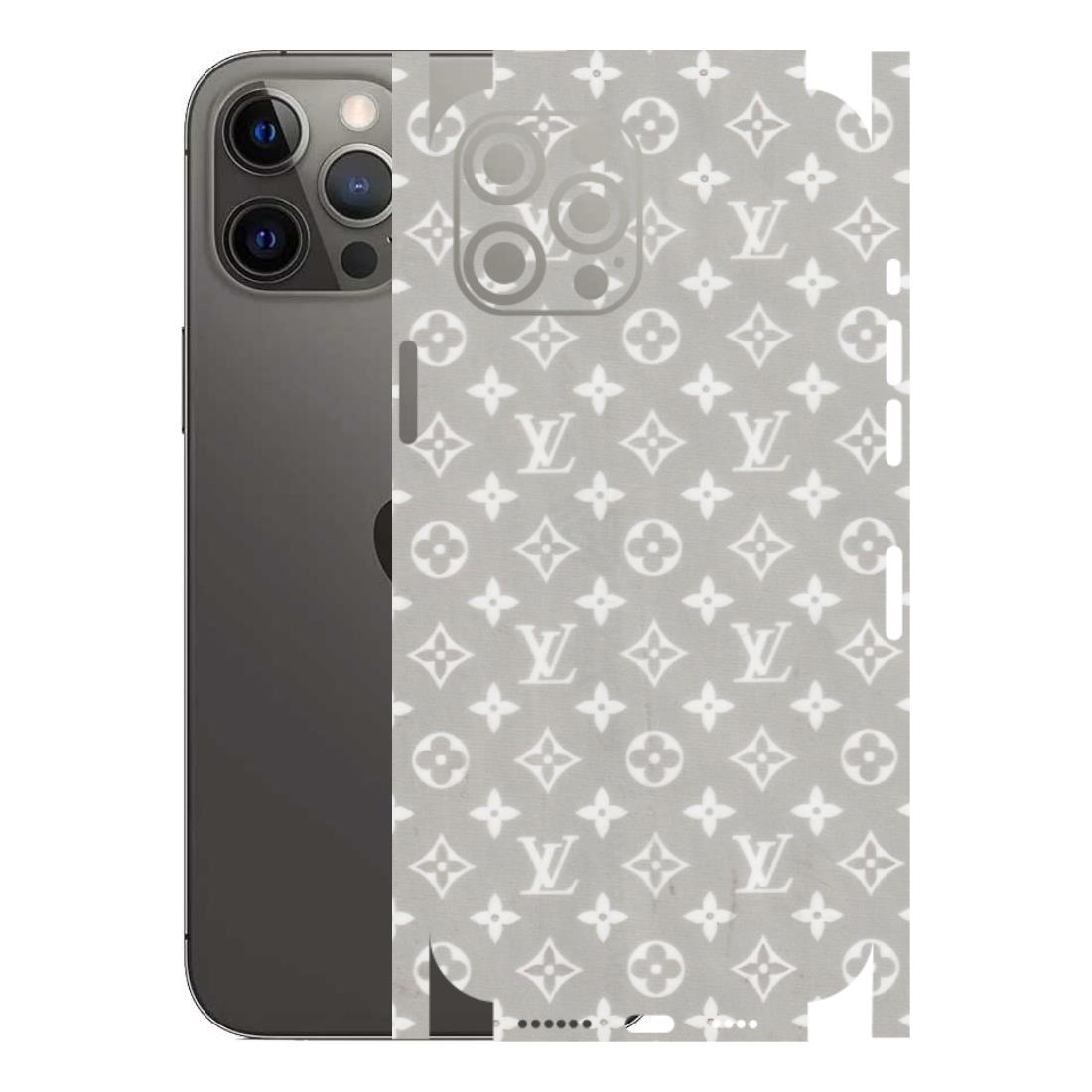 Apple iPhone Skins (All Models) - Luxury Brands Logo - Transparent Finish (T-07) iPhone 12 Pro Max