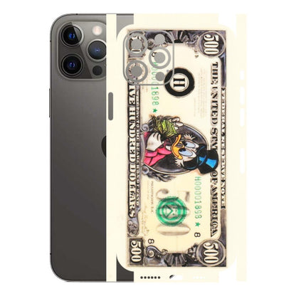 Apple iPhone Skins (All Models) - Five Hundred Dollar Duck - Transparent Finish (T-15) iPhone 12 Pro Max