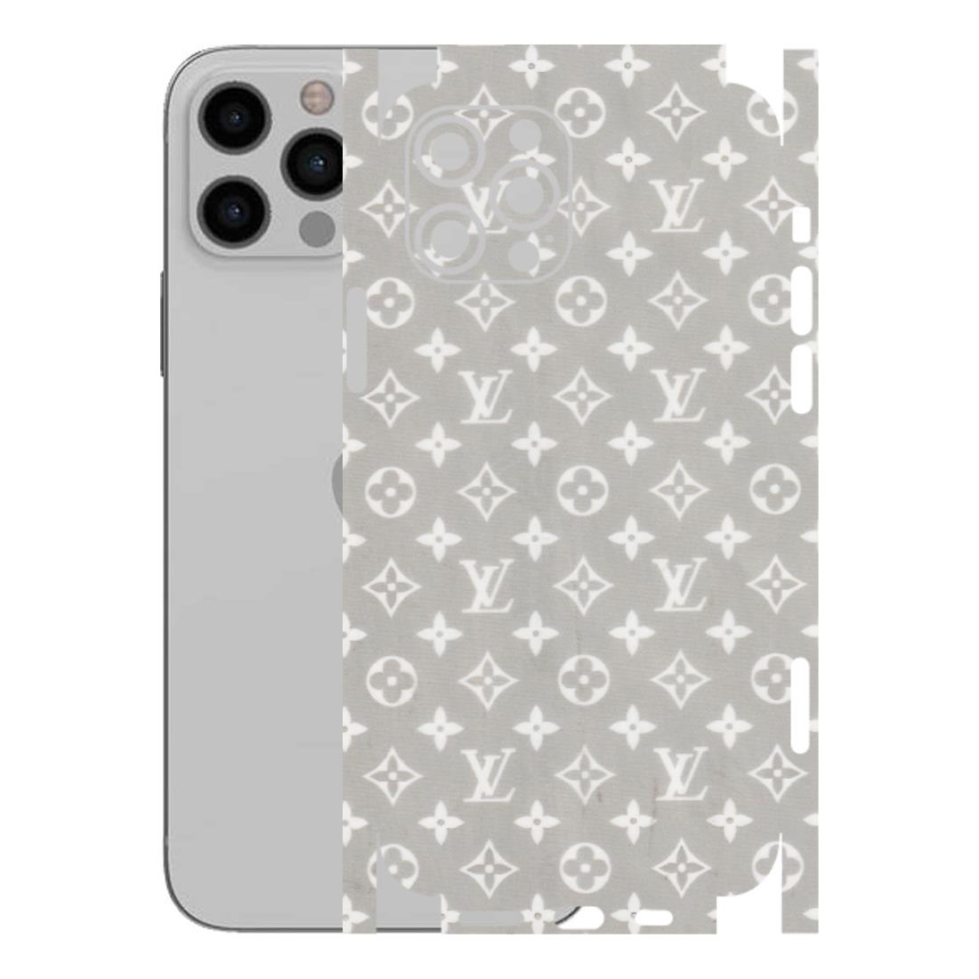 Apple iPhone Skins (All Models) - Luxury Brands Logo - Transparent Finish (T-07) iPhone 12 Pro