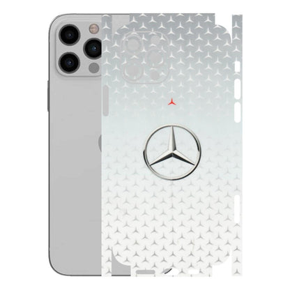 Apple iPhone Skins (All Models) - Mercedes Benz - Transparent Finish (T-10) iPhone 12 Pro
