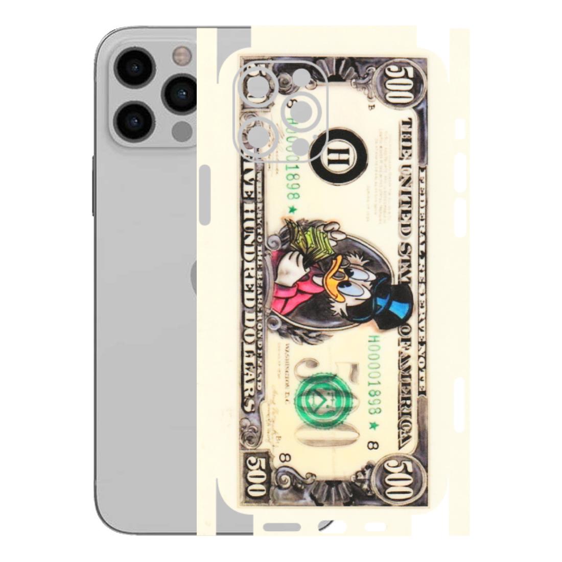 Apple iPhone Skins (All Models) - Five Hundred Dollar Duck - Transparent Finish (T-15) iPhone 12 Pro
