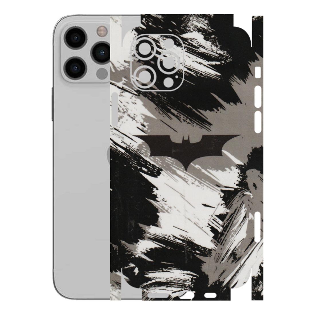 Apple iPhone Skins (All Models) - Batman Fleece DC - Transparent Finish (T-19) iPhone 12 Pro