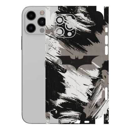 Apple iPhone Skins (All Models) - Batman Fleece DC - Transparent Finish (T-19) iPhone 12 Pro