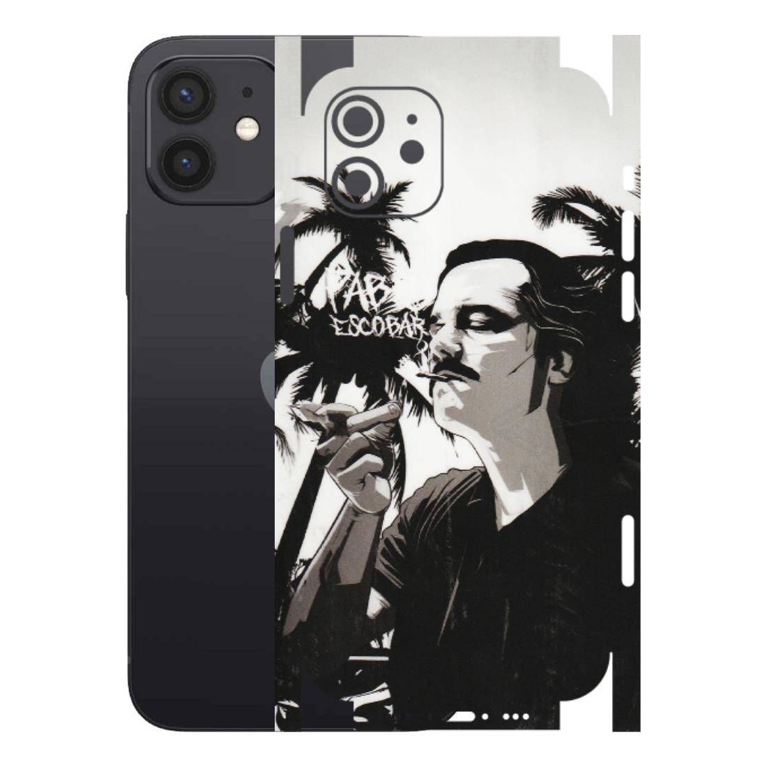 Apple iPhone Skins (All Models) - Pab Escobar - Transparent Finish (T-05) iPhone 12